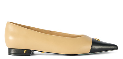 Pointed Ballet Shoe (Nude Black)