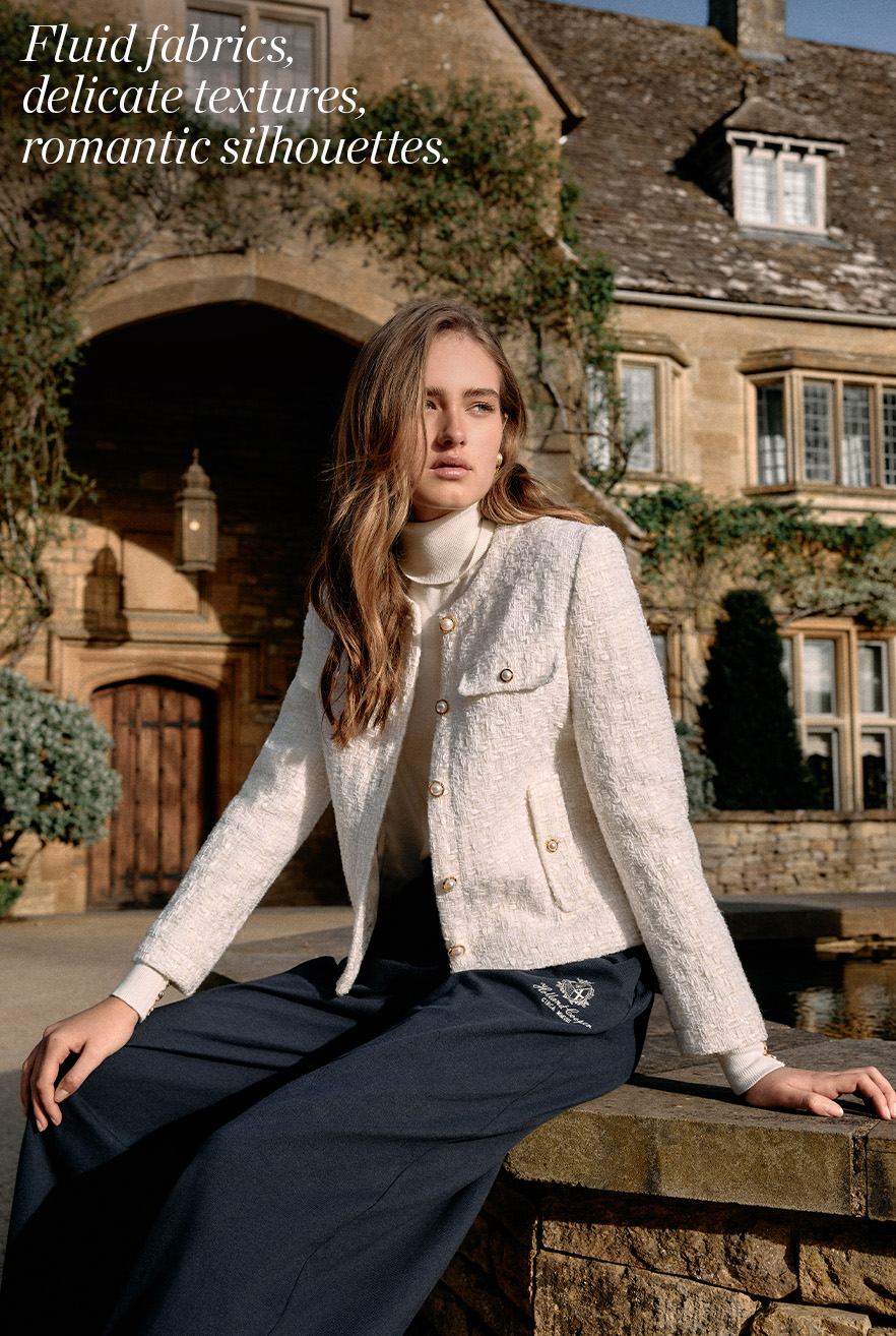 Chelsea Jacket (White Sparkle Boucle)
