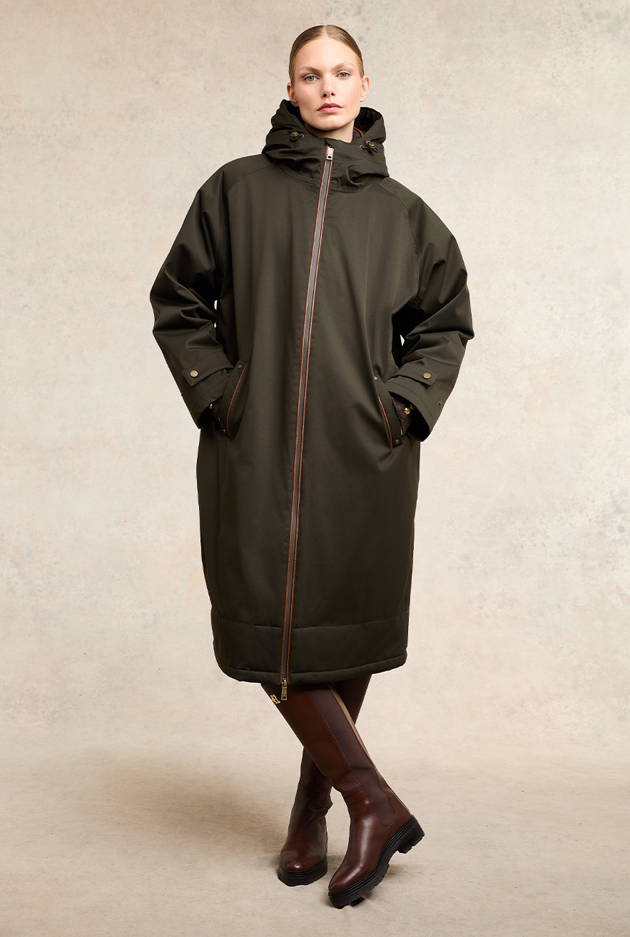 One-Size Waterproof Coat (Khaki)