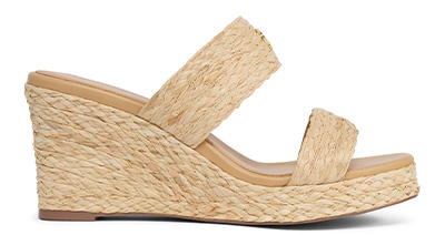 Amalfi Wedge Espadrille (Natural)