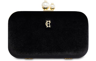 Vienna Evening Bag (Black Velvet)