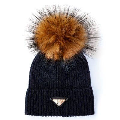 Burghley Bobble Hat (Ink Navy)