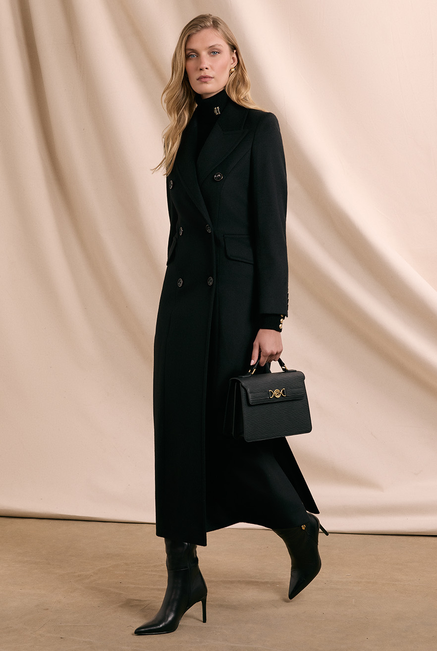The Trinity Coat (Soft Black)