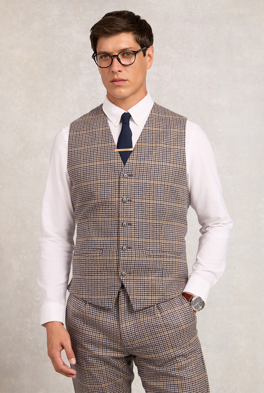 St James Waistcoat (Prince of Wales Navy)