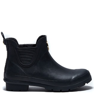 Rubber Chelsea Boot (Black)
