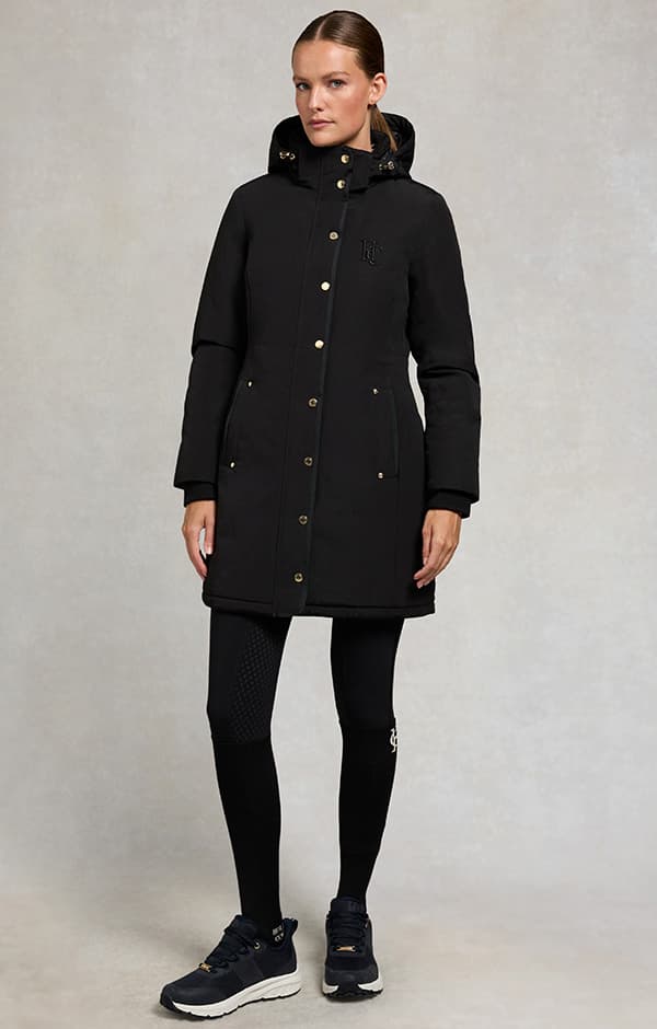 Team Waterproof Coat (Black)