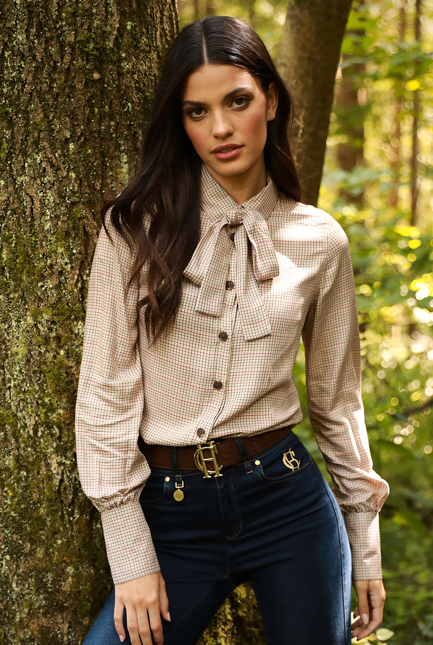 Heritage Shirt (Oatmeal Check)