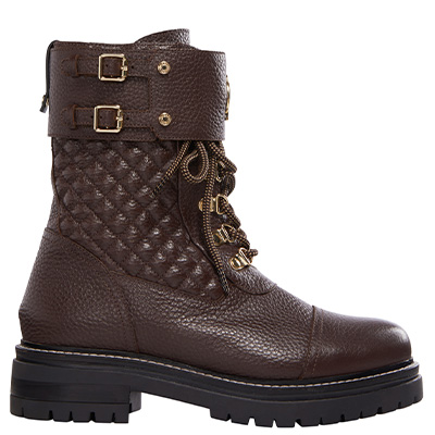 Camden Biker Boot (Chocolate)