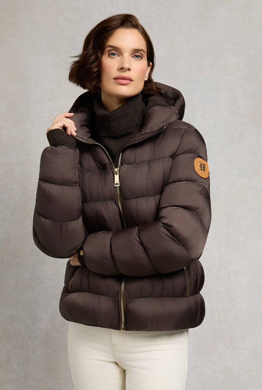 Harrow Padded Jacket (Chocolate)