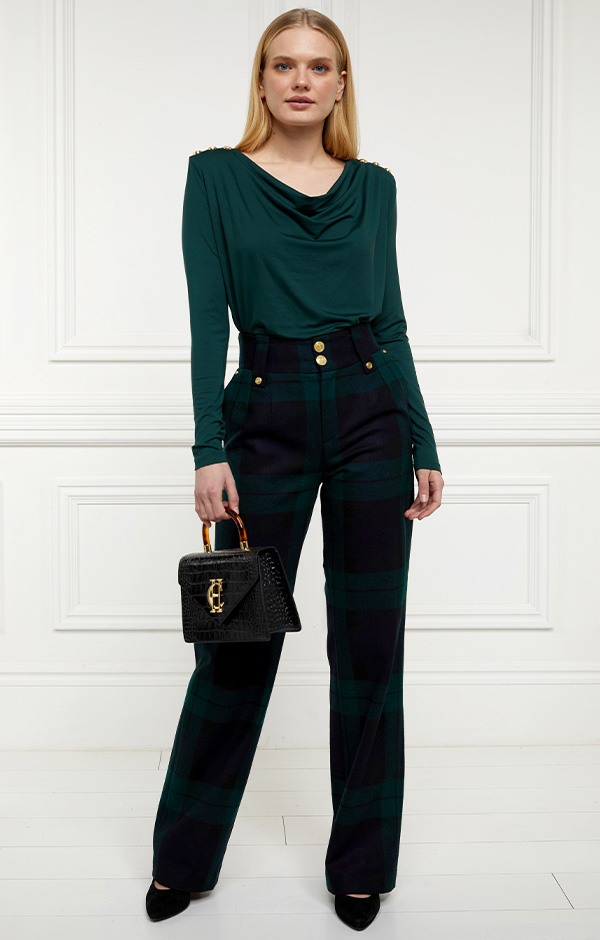 Ellen Top (Deep Emerald)