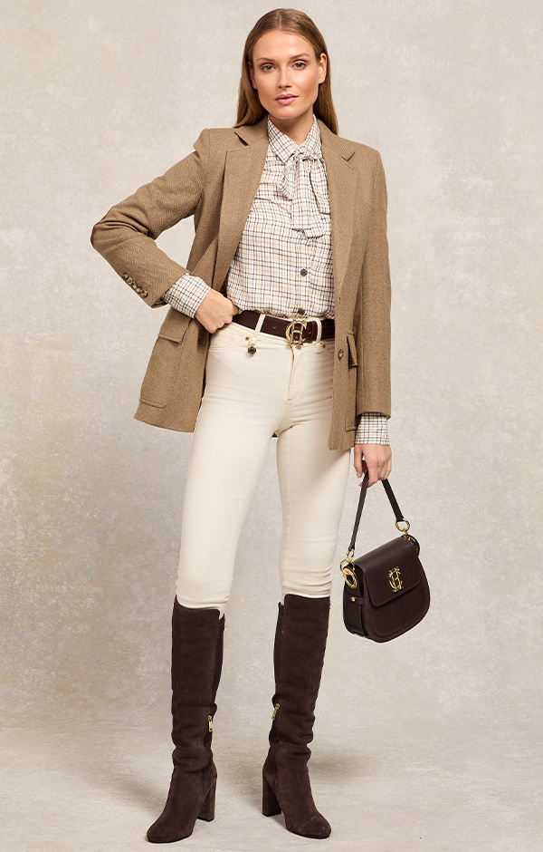 Heritage Shirt (Cheltenham Camel Check)