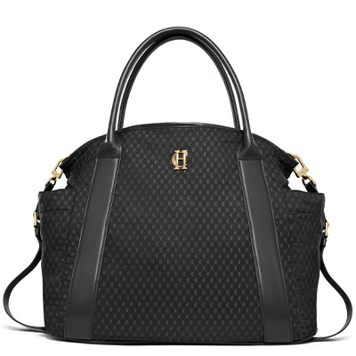 Cheltenham Tote Bag (Black Monogram)