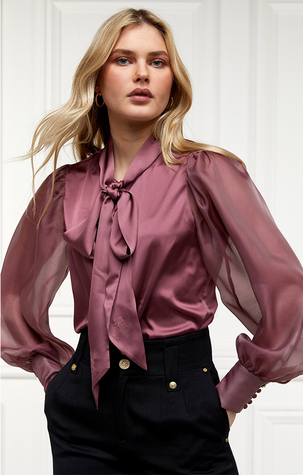 Ariella Blouse (Berry)