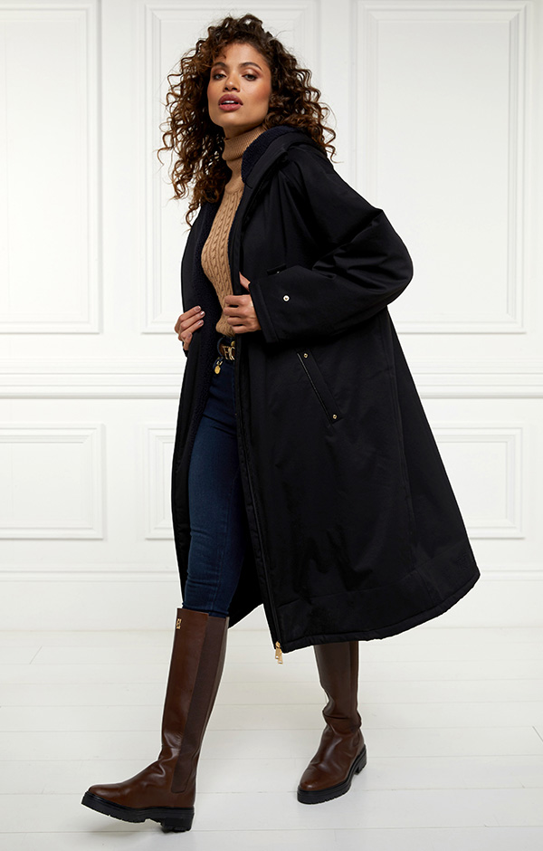 One-Size Waterproof Coat (Black)
