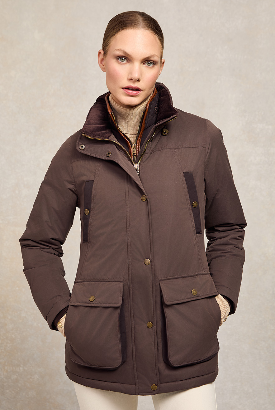 Stamford Country Coat (Chocolate)