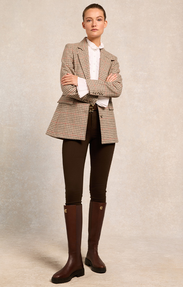 Single Breasted Blazer (Charlton Tweed)