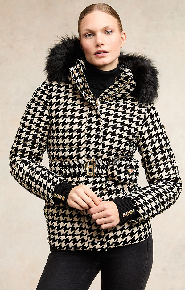 Moritz Jacket (Ecru Houndstooth)