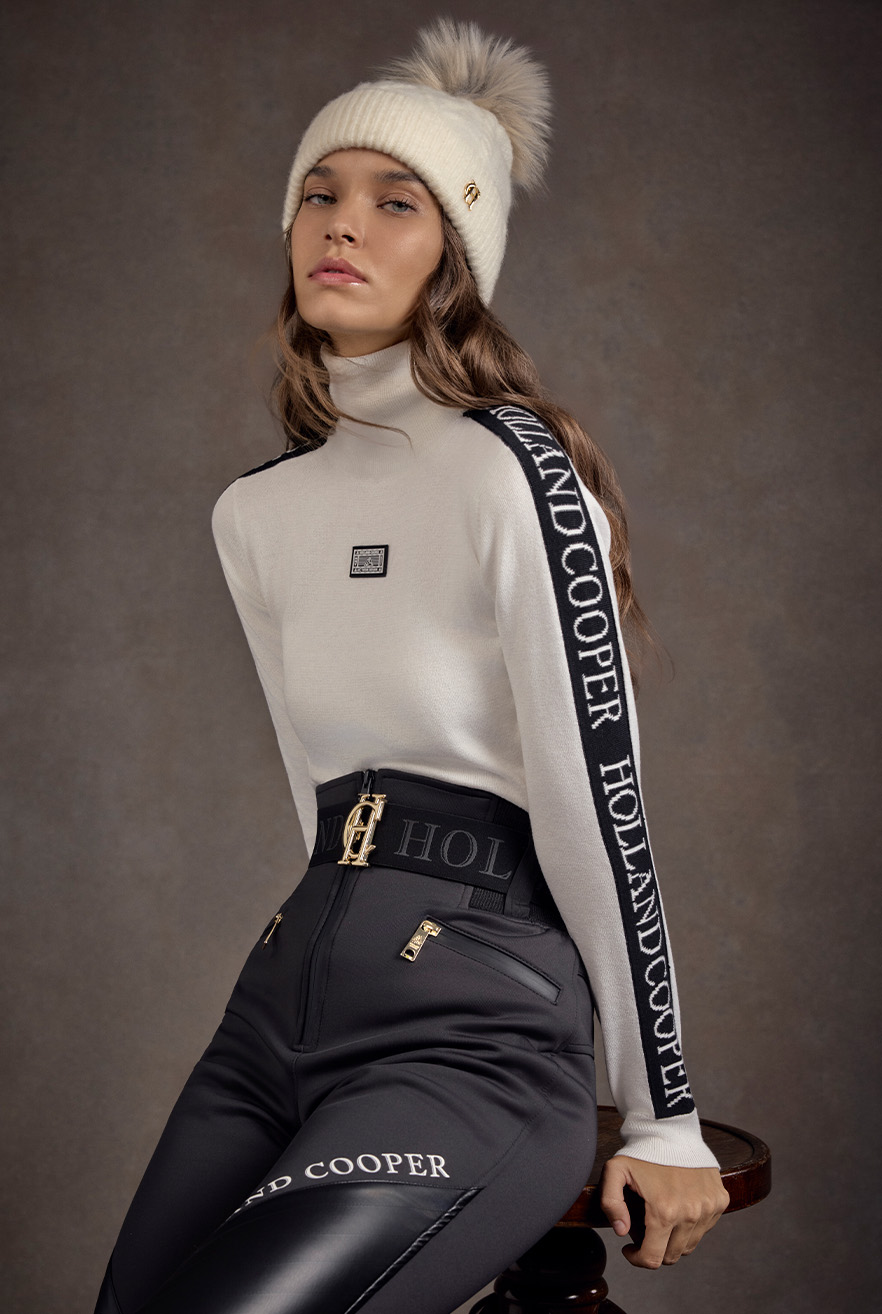 Thermal Ski Knit (White)