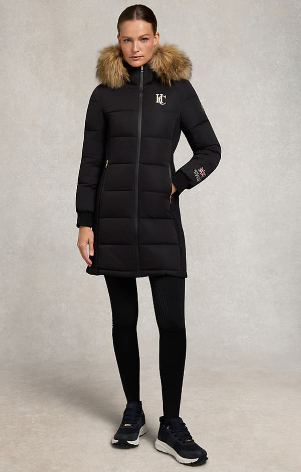 Team Padded Coat (Black) 
