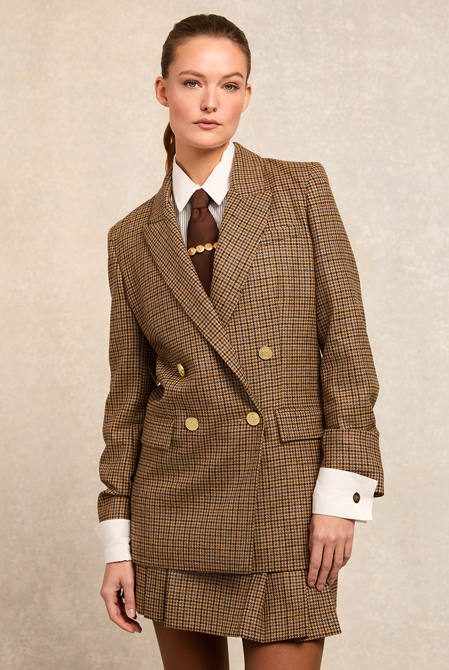 Belgravia Blazer (Abbot Check Tweed)