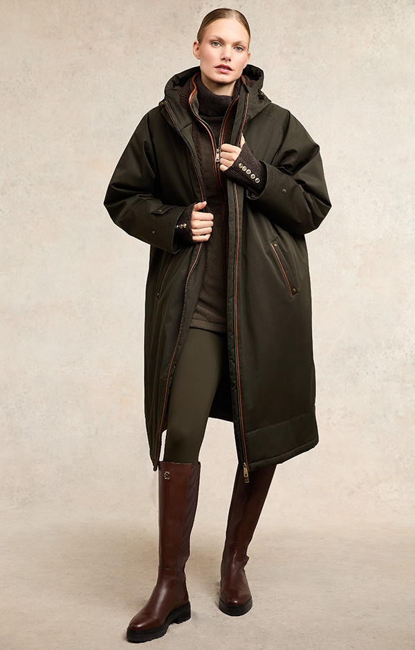 One-Size Waterproof Coat (Khaki)
