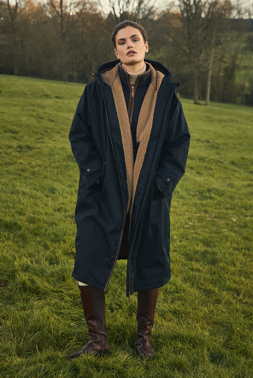 One-Size Waterproof Coat (Ink Navy)