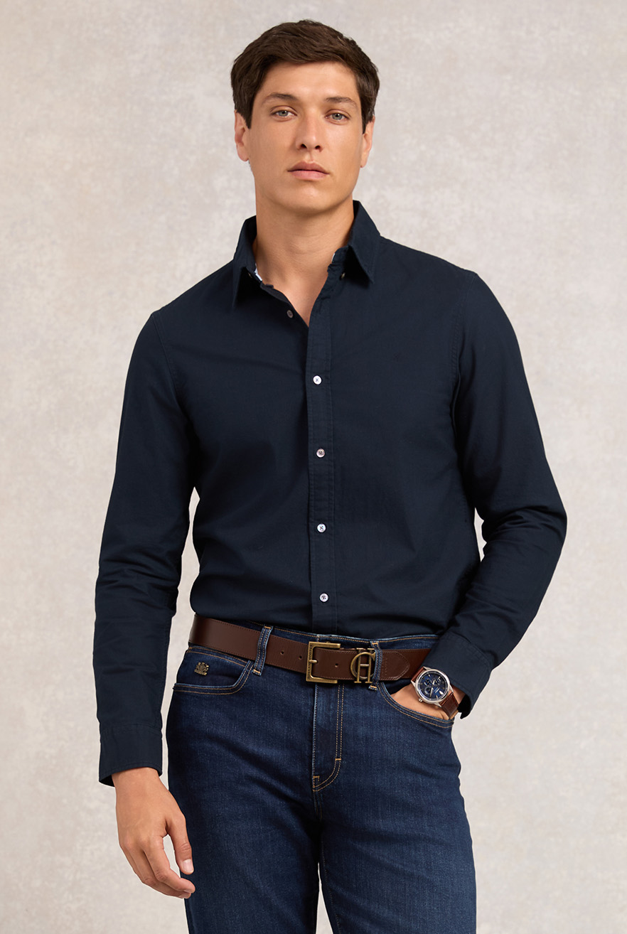 Oxford Shirt (Navy)