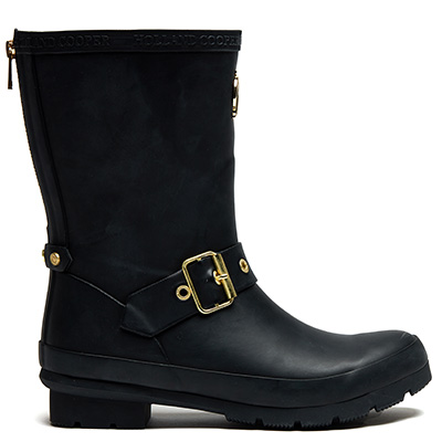 Sherpa Lined Chelsea Wellington (Matte Black)