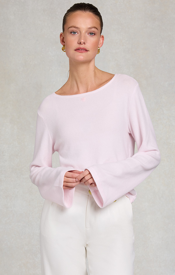 Florence Top (Palest Pink)