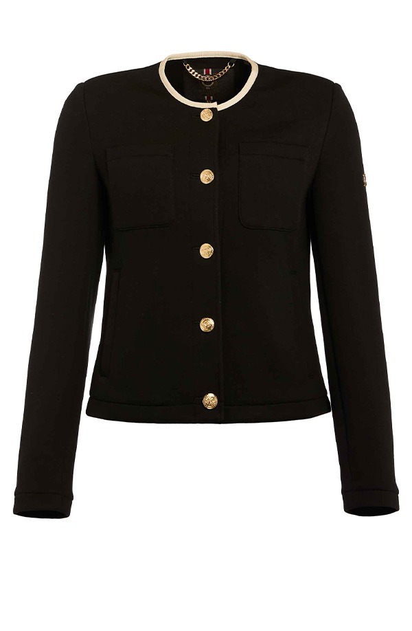 Chloe Jersey Jacket (Black)