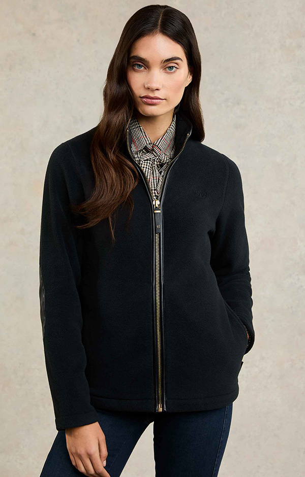 Country Fleece Jacket (Black)