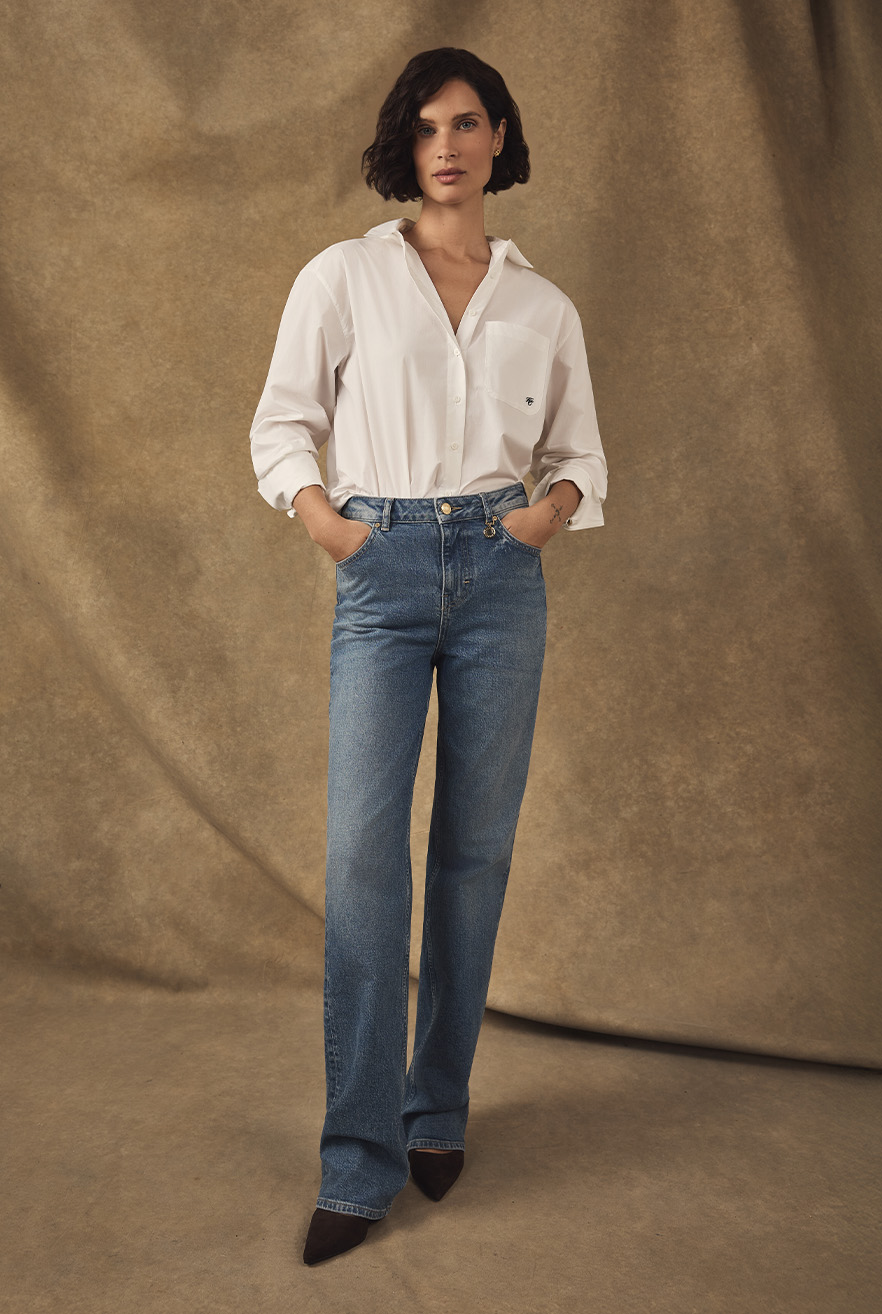 Classic Straight Jean (Classic Denim)
