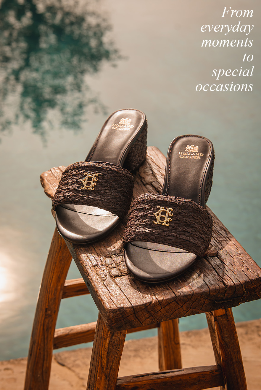 Amalfi Sandal Espadrille (Chocolate)