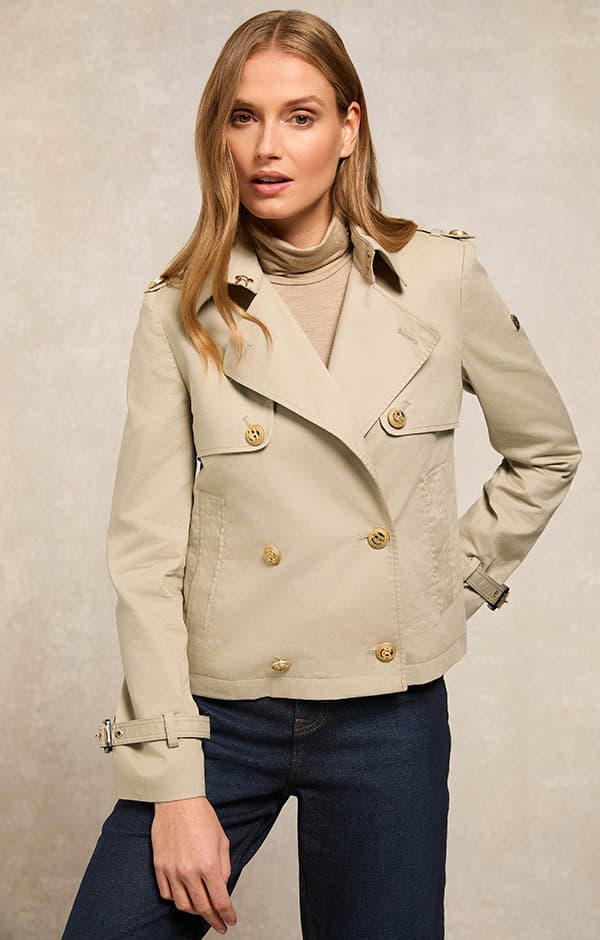 Buckley Trench Jacket (French Grey)