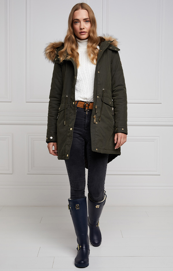 Sherpa Lined Regency Wellington (Matte Navy)