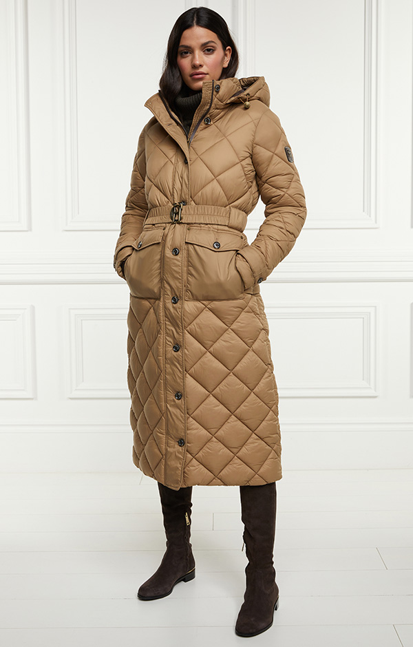 Farnham Longline Coat (Sand)
