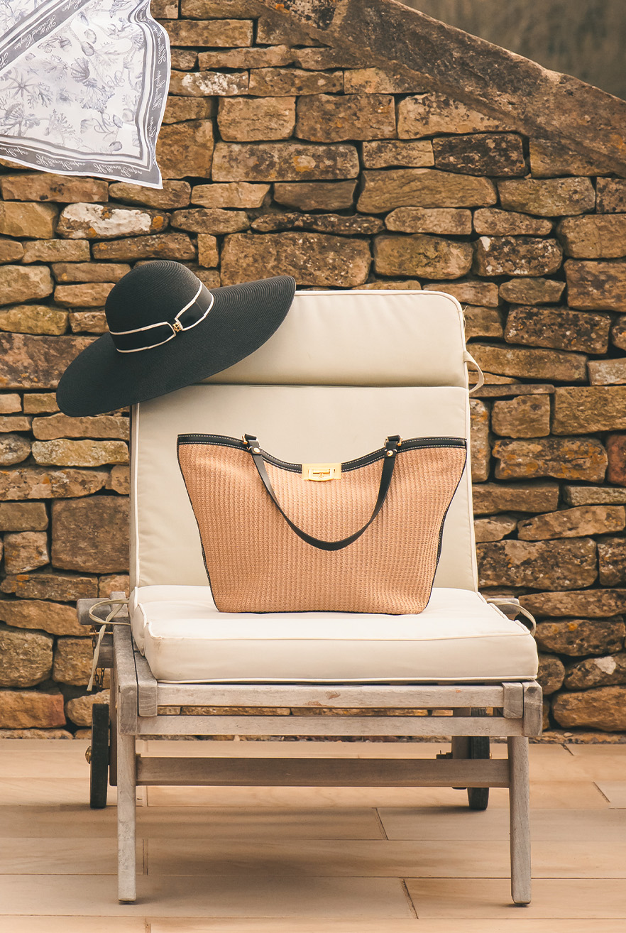 Cannes Shopper (Natural Black)
