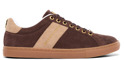 Knightsbridge Court Trainer (Dark Chocolate Taupe)