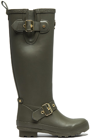 Sherpa Lined Regency Wellington (Matte Green)