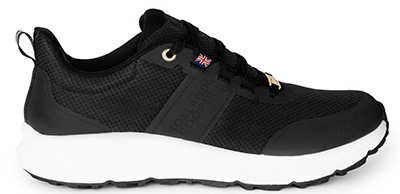 Burghley Waterproof Trainer (Black)