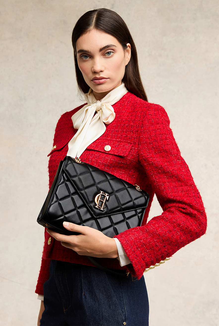 Knightsbridge Shoulder Bag (Black)