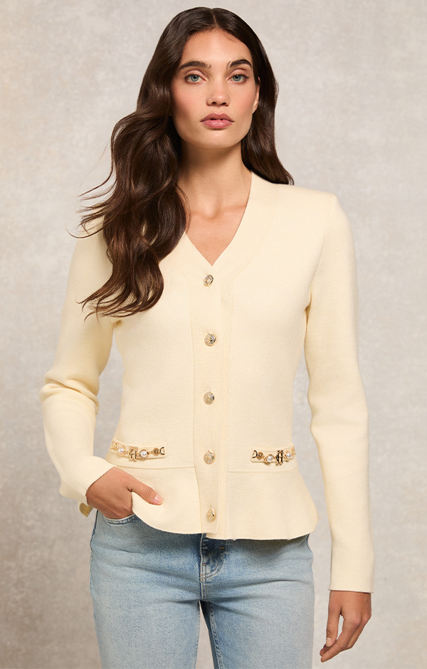 Patricia Cardigan (Natural)