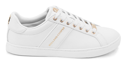Knightsbridge Court Trainer (White)