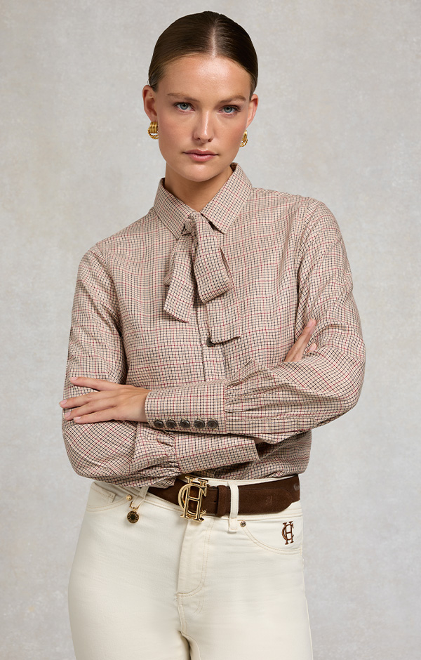 Heritage Shirt (Oatmeal Check)