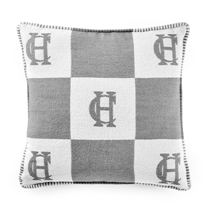 Luxury Cushion (Grey Cream)