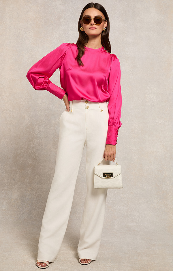 Carmen Blouse (Hot Pink)