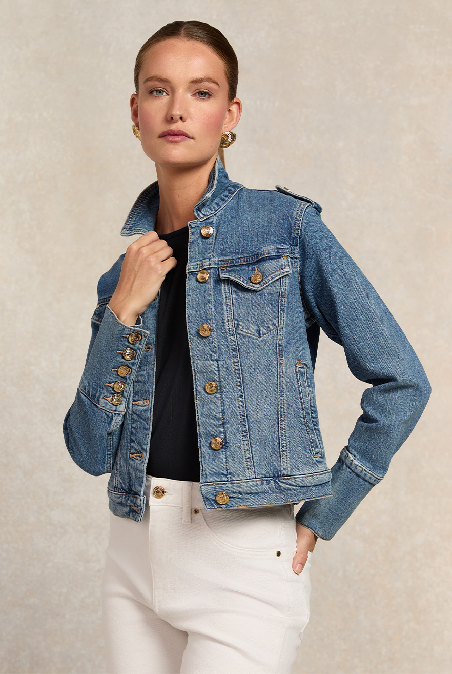Iconic Denim Jacket (Classic Indigo)