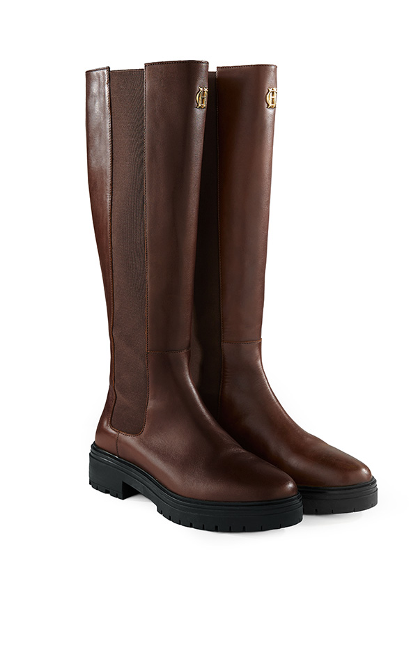 Astoria Knee Boot (Rich Chocolate)