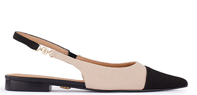 Regency Slingback (Nude Black)