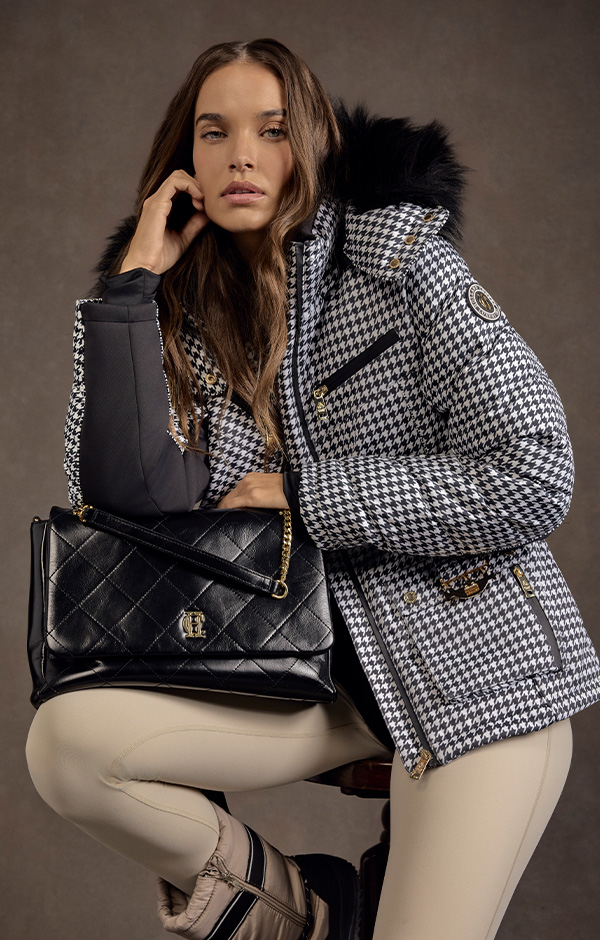Ski Jacket (Houndstooth)
